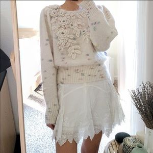 New LoveShackFancy sweater size small